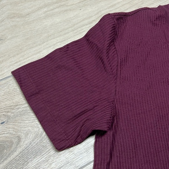 Ted baker Rakes Regular Fit Cotton Ribbed Tee - Picture 5 of 6